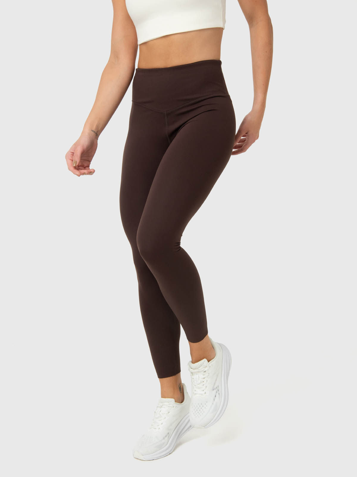 Legging Para Mujer Ankle Emma Marrón Bsoul
