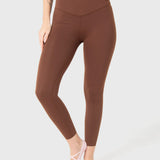 Legging Para Mujer Ankle Emma Marrón Bsoul