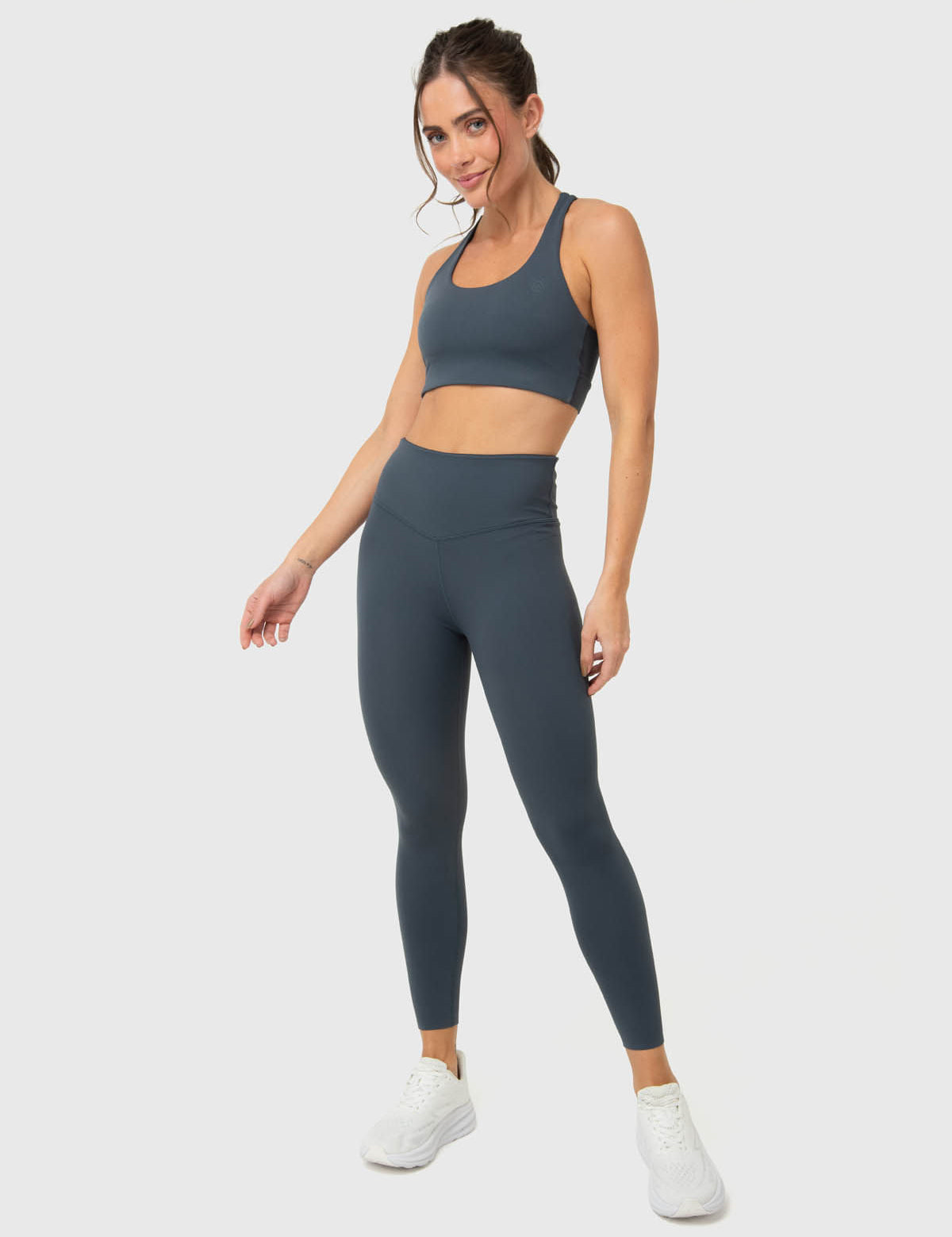 Legging Para Mujer Ankle Emma Plomo Bsoul