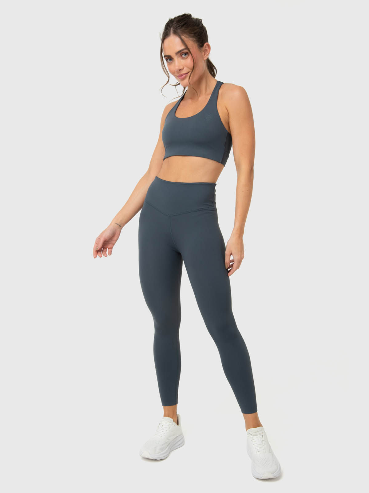 Legging Para Mujer Ankle Emma Plomo Bsoul