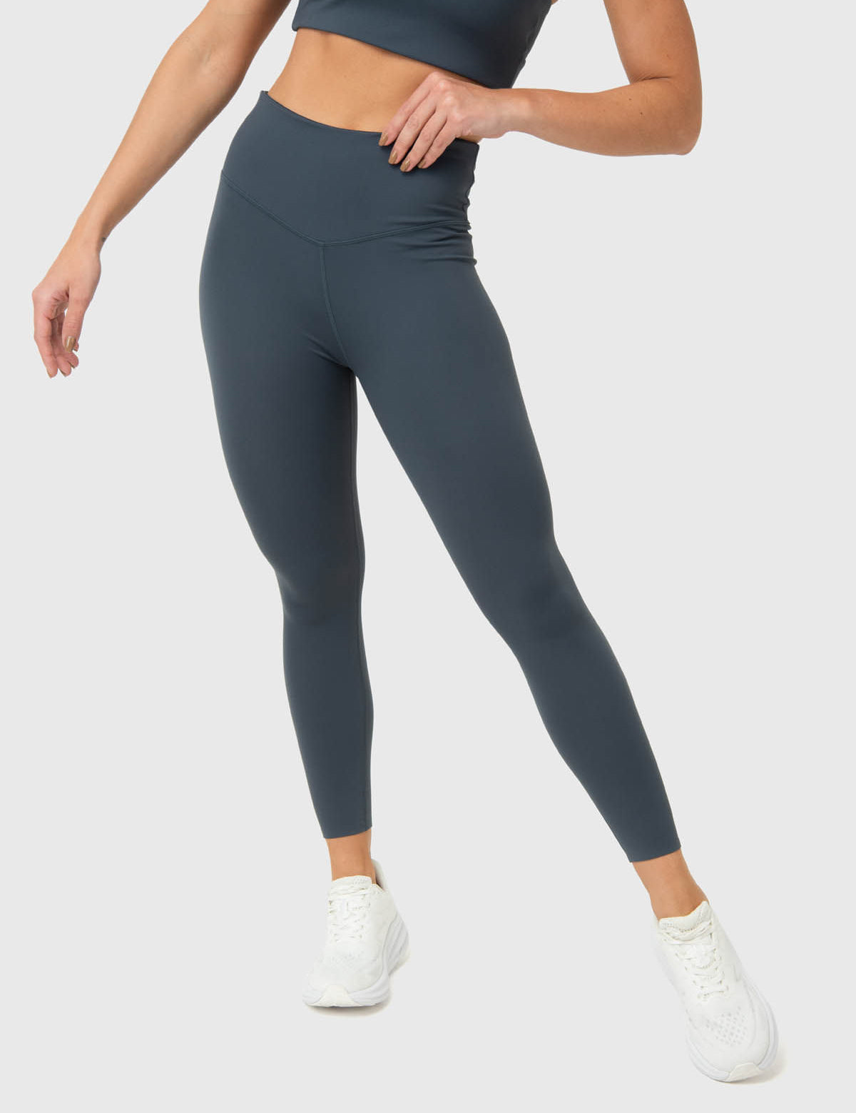 Legging Para Mujer Ankle Emma Plomo Bsoul