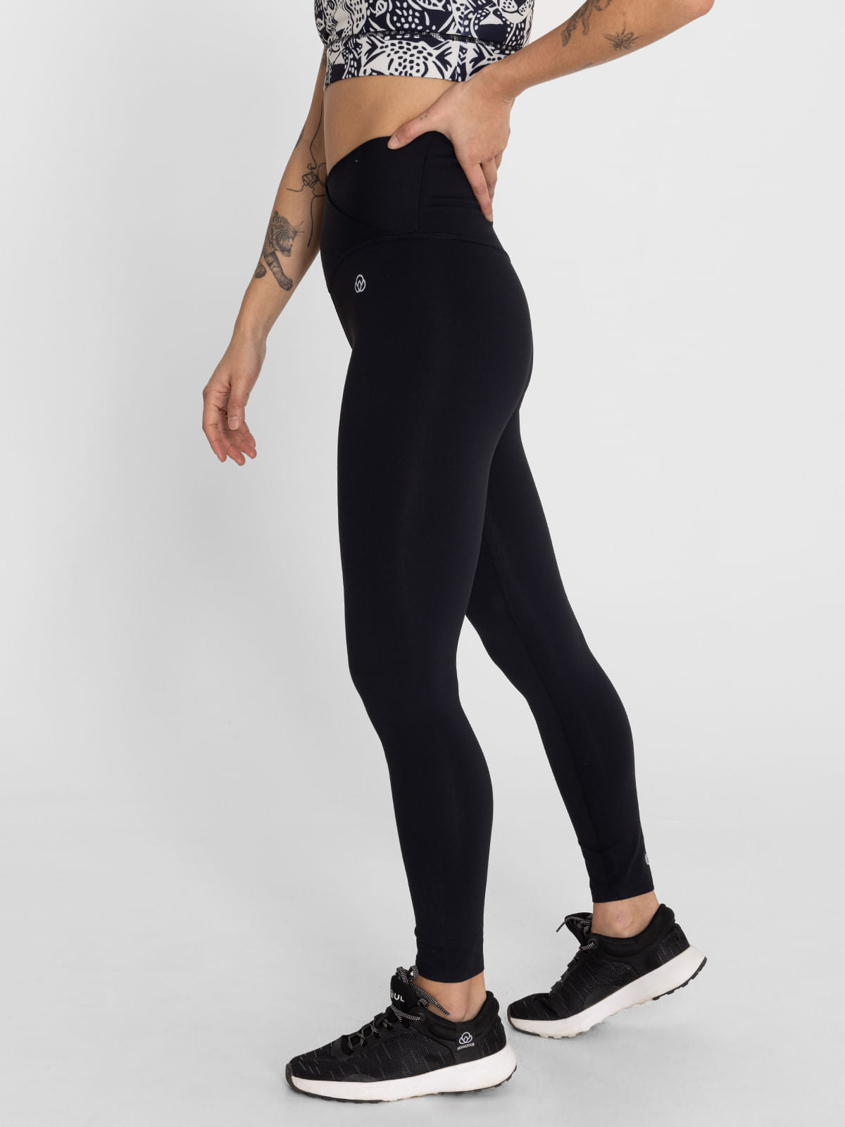 Legging Para Mujer Long Eva Negro Bsoul