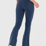 Legging Para Mujer Flared Azul Bsoul