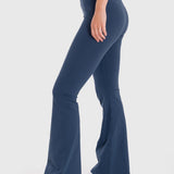Legging Para Mujer Flared Azul Bsoul