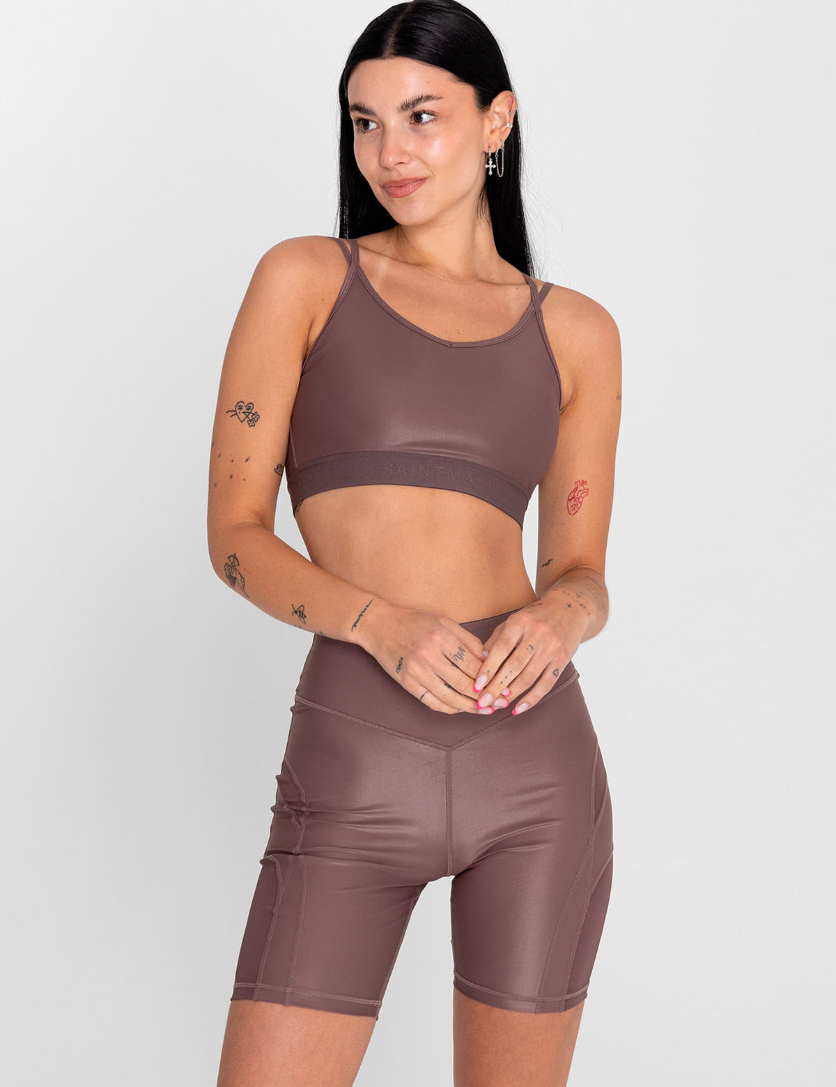 Bra Para Mujer Deportivo Saintmalē Marrón Bsoul