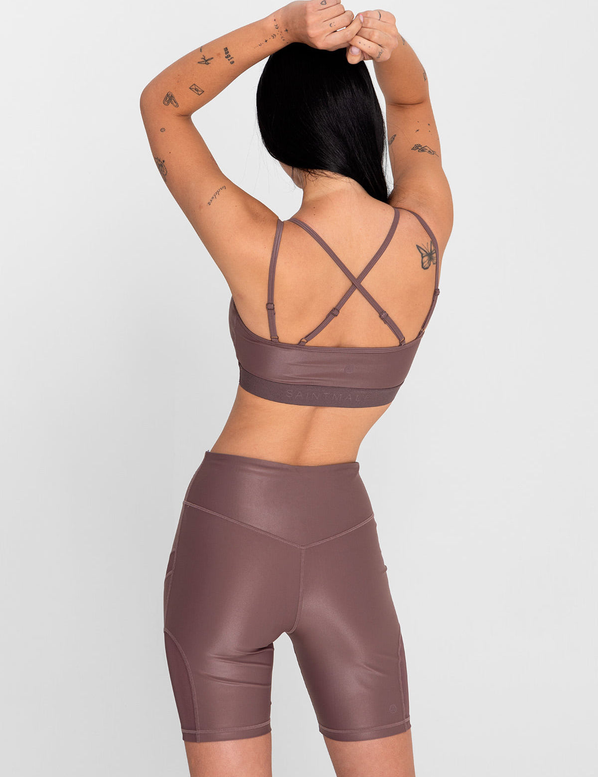 Bra Para Mujer Deportivo Saintmalē Marrón Bsoul