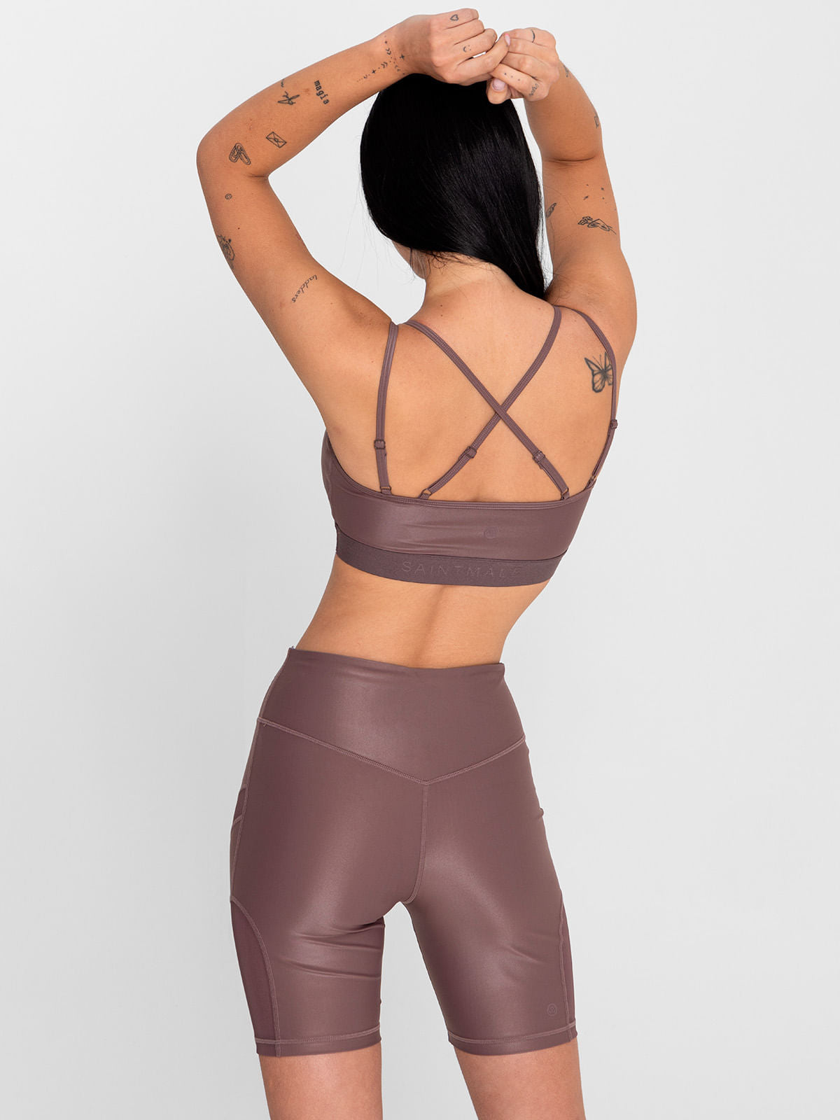 Bra Para Mujer Deportivo Saintmalē Marrón Bsoul