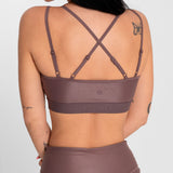 Bra Para Mujer Deportivo Saintmalē Marrón Bsoul