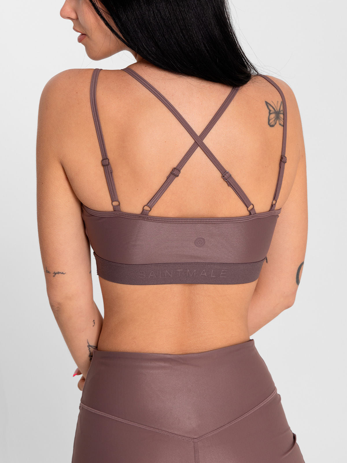 Bra Para Mujer Deportivo Saintmalē Marrón Bsoul