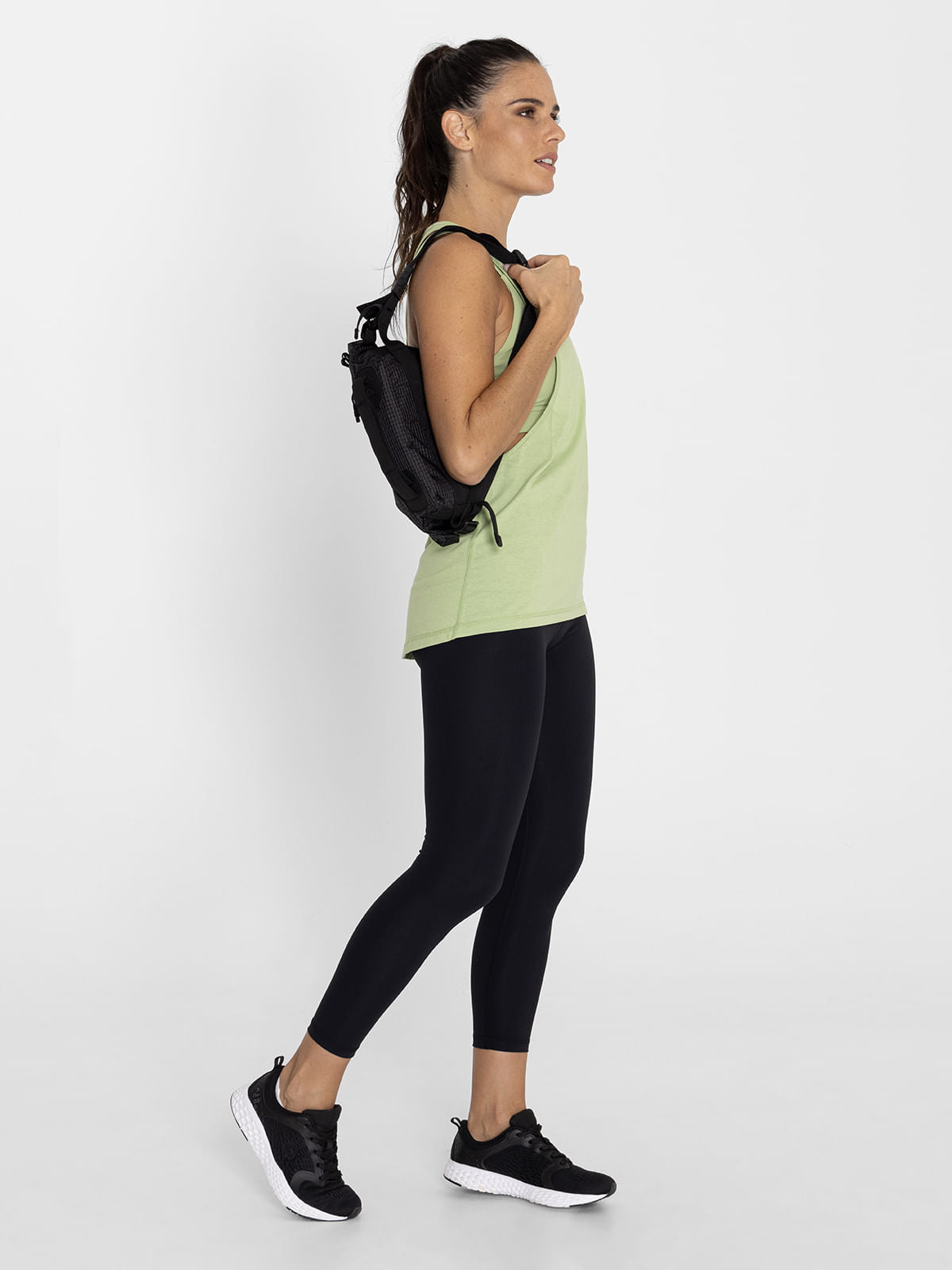 Canguro Para Mujer  Oversize Waistbag Negro Bsoul