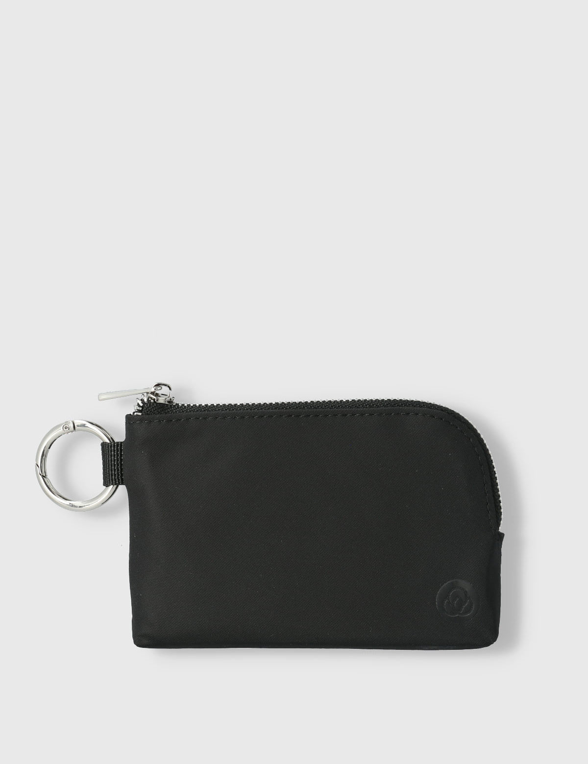 Tarjetero Para Mujer Clippable Card Negro Bsoul