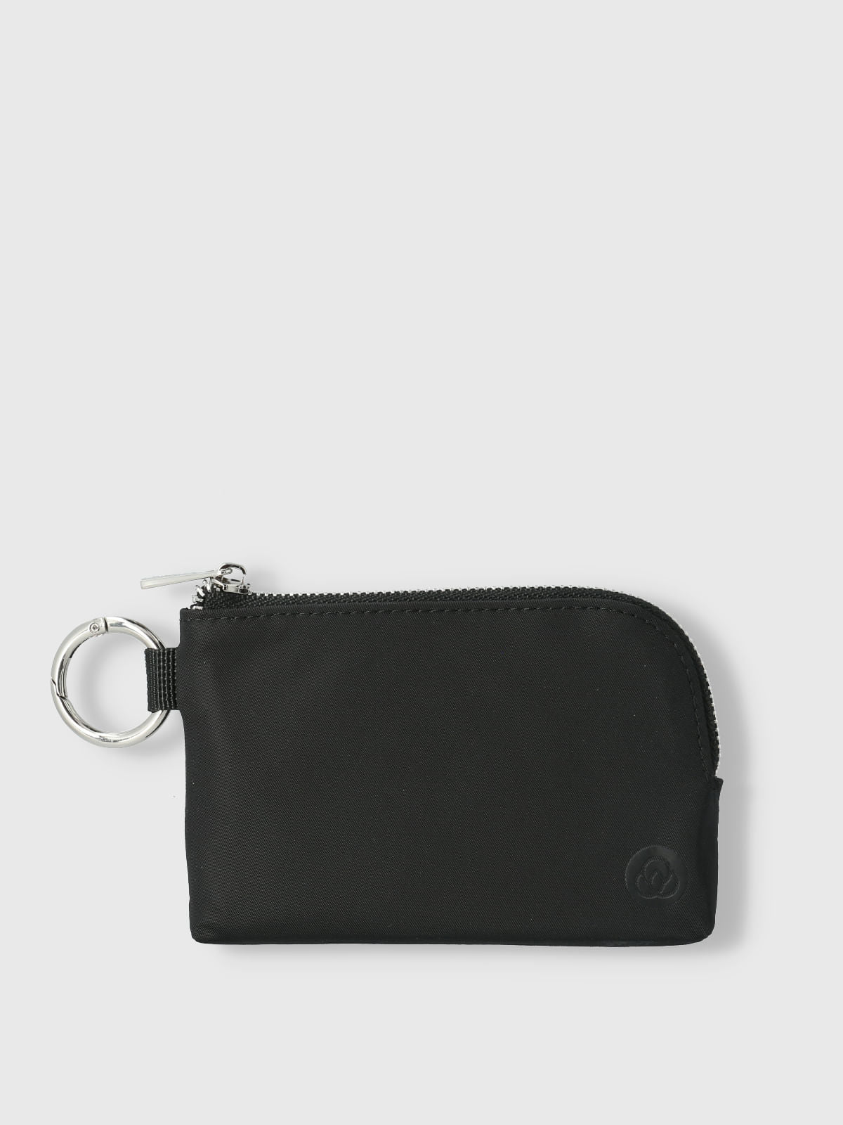 Tarjetero Para Mujer Clippable Card Negro Bsoul