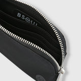 Tarjetero Para Mujer Clippable Card Negro Bsoul